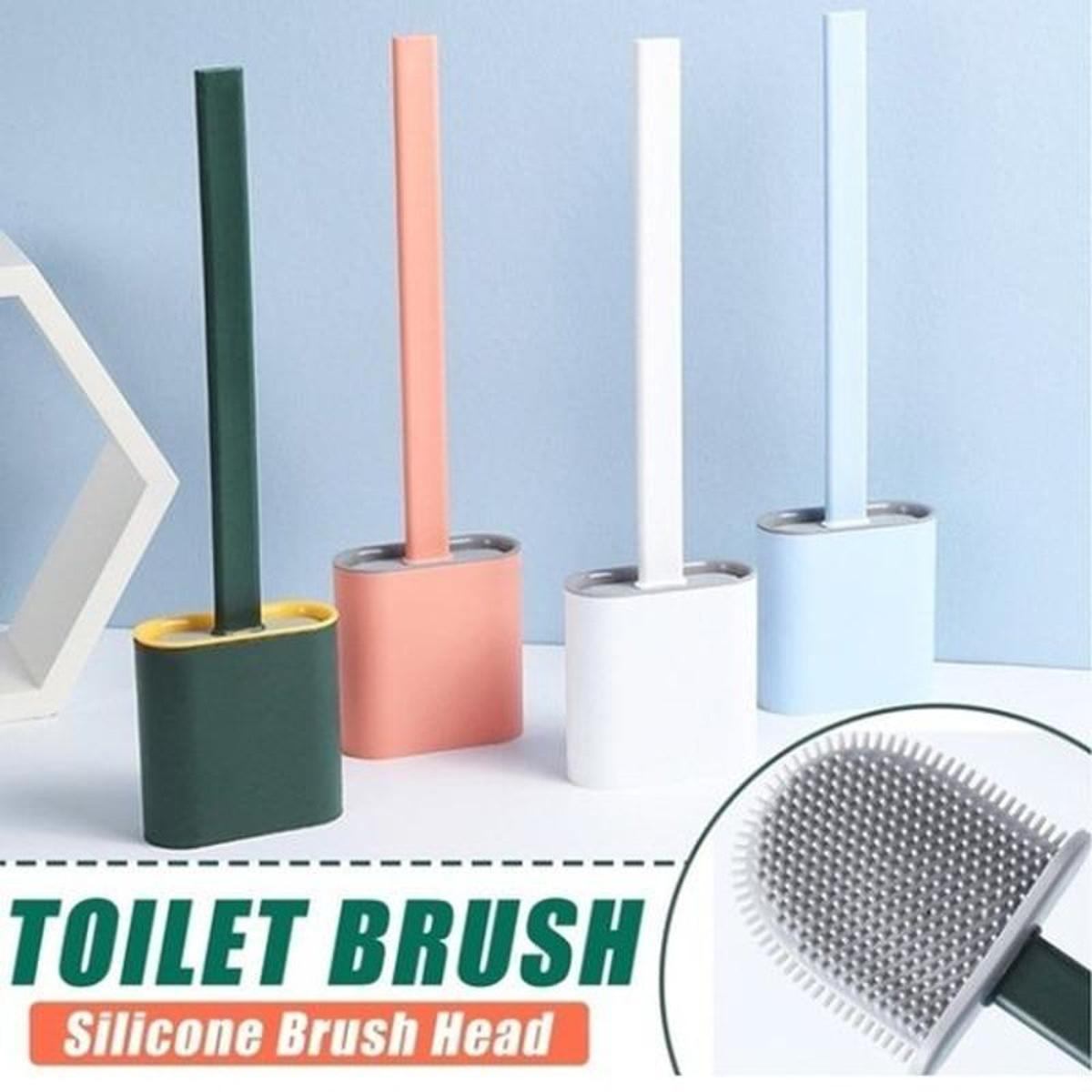 Silicone Toilet Brush With Holder Stand | Online Shopping in Bangladesh I পাইকারী ও খুচরা পণ্যের বিশ্বস্ত প্রতিষ্ঠান। 01735228855